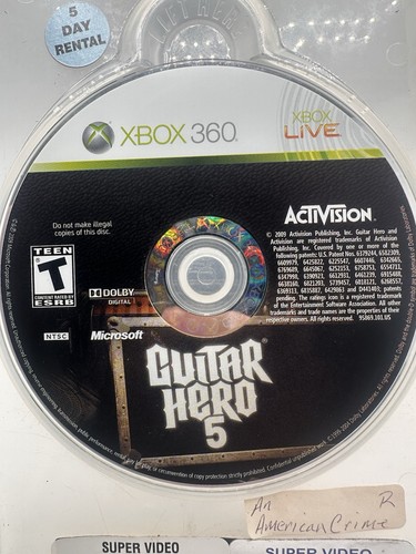 Guitar hero microsoft xbox - guitar, (microsoft