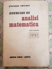 Esercizi di analisi matematica -PARTE 1a, Giuseppe Zwirner, ISBN 88-13-34211-X