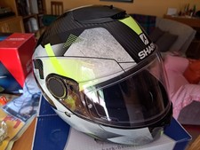 CASCO SHARK  SPARTAN CARBON SKIN KITARI DYW L HE3416EDYWL