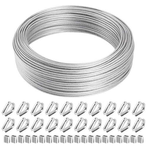 Cavo acciaio 2mm - 50m,, in
