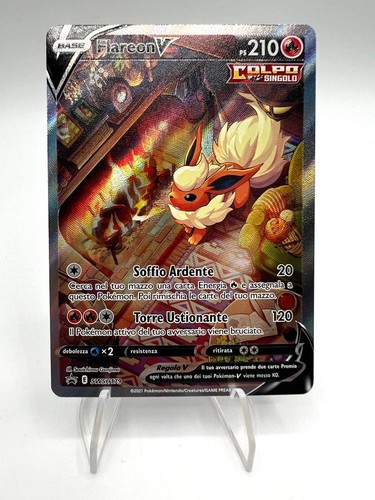 Carta pokemon flareon - carta, v