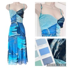 Abito float turchese M&S -