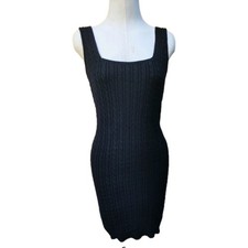 Zara Abito Donna Nero Aderente