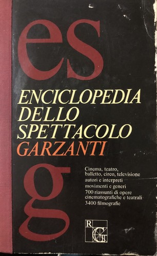 Enciclopedia garzanti dello - enciclopedia,
