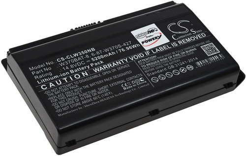 Batteria per portatile clevo - batteria,