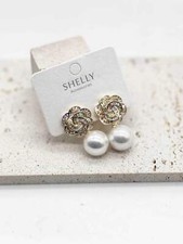 Orecchini donna fiore zirconi