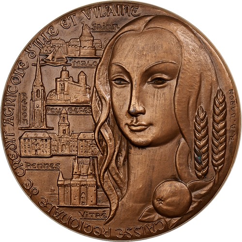 France médaille caisse - france,,