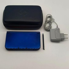 CONSOLE NEW NINTENDO 3DS XL BLU METALLIC 4 GB + CARICATORE + PENNINO + CUSTODIA