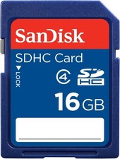Scheda SD Sandisk 16G SDHC per