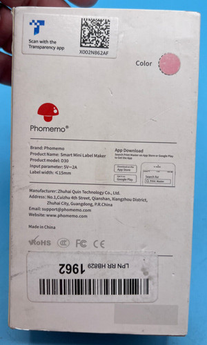 Phomemo d30 etichettatrice - phomemo,
