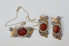 Parure antica in oro collana e