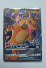 Pokemon Charizard GX SM211 Hidden Fates Raw Near Mint No Shiny Glurak bgs psa