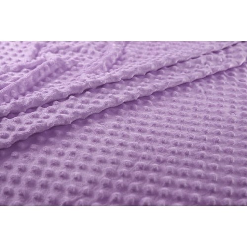 Tessuto peluche minky lilla - tessuto,