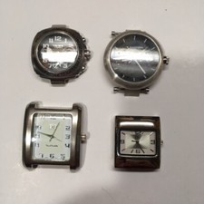 gruppo di 4 orologi uomo senza cinturini varie marche