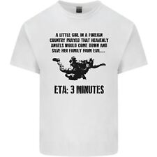 Eta 3 Min Reggimento Paracadutisti Para 1 2 3 4 Uomo Cotone T-Shirt