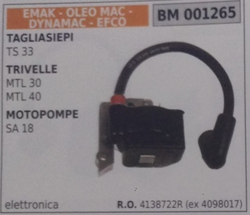 4138722r bobina elettronic - 4138722r,