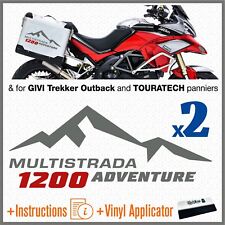 2x MULTISTRADA 1200 ADVENTURE