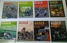 Cycle World Magazine 8 issue