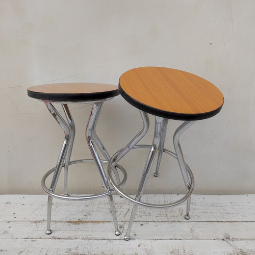 Sgabello vintage formica - vintage, in