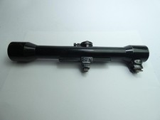 CANNOCCHIALE DA PUNTAMENTO TEDESCO CECCHINO CARL ZEISS JENA ZIELVIER 4X N.O: 85735 WW2 ZF39