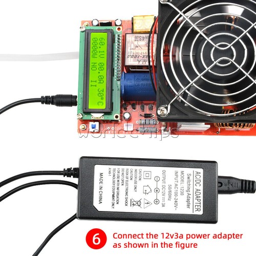 Zvs 2000w modulo - modulo, riscaldatore