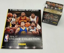 NBA 2016 2017 PANINI ALBUM + BOX 50 BUSTINE FIGURINE TUTEN STICKERS 16 17 SEALED