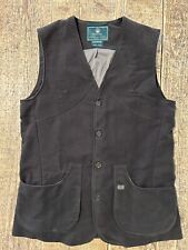 Beretta Gilet Vest Smanicato Fustagno Cotone Verde Caccia Country TG 54