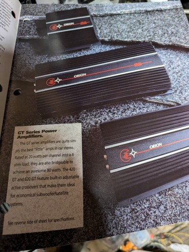 Amplificatore autoradio orion - autoradio,