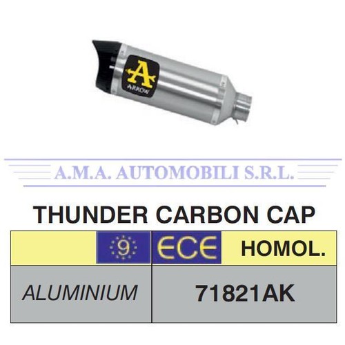 Terminale thunder alluminio - terminale,