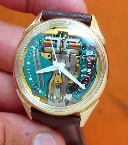 Accutron spaceview 10kt 214h - spaceview,