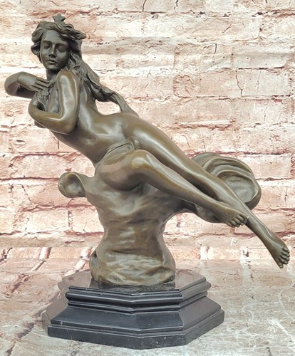 Statua donna nuda bronzo - nuda, in