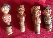 Lotto tappi legno dipinti - lotto,