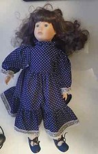 DOLLS BAMBOLE IN CERAMICA BISQUIT THE PROMENADE COLLECTION : ELIZABETH