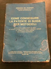 Come conseguire la patente di guida per motocicli 1961 a.n.c.m.a. LAMBRETTA
