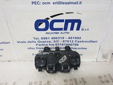 735599949 STRUMENTAZIONE COMANDI CLIMA ARIA CONDIZIONATA FIAT PANDA III DAL 2012