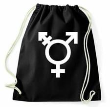 Transgender Zaino Sportivo Con Logo Gender