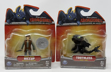 Dreamworks Dragons Defender of Berk 3" Dragon Trainer SINGHIOZZO e personaggi SDENTATI