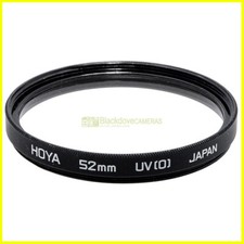 52mm Filtro UV Hoya a vite M52. Ultraviolet filter Made in Japan