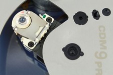 obiettivo/pick up testa laser