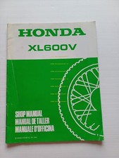 Honda Transalp XL 600 V VARIANTI 1995 manuale officina ITALIANO originale