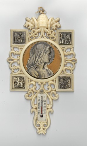 Termometro muro vintage con - vintage,