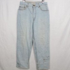 Jeans Levi's Silver Tab lavaggio chiaro blu taglia W31 L32 unisex
