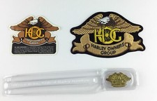 Lotto Adesivi Spilla Patch Gruppo Proprietari Harley Davidson HOG Motociclista Ciclo