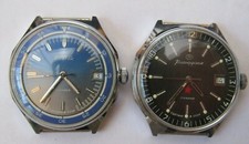 2 OROLOGI BOCTOK 1 NOS KOMANDIRSKIE ZAKAZ MO CCCP, 17 GIOIELLI ENTRAMBI CON SCATOLE CINTURINI