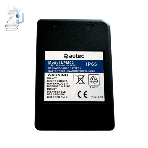Batteria lpm02 autec 4v - lpm02, 7.4v