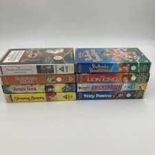 Lot Of 8 Children’s VHS. Including Homeward Bound & Mary Poppins