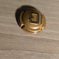 BLACK FRANCIACORTA QUADRA  - BORCHIA CAPSULA VINO SPUMANTE CHAMPAGNE PROSECCO