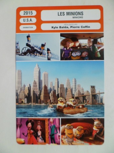 Carte fiche cinema - fiche,