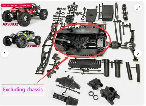 Model axial 8 - r/c, 1/8