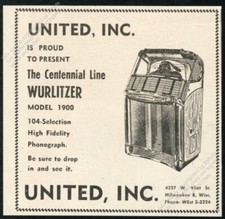 1956 Wurlitzer 1900 jukebox